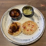 ワインとスパイス小料理 Dal Mellow - 海老マサラウッタパム