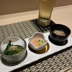 鮨なが - 前菜5種