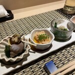 鮨なが - 前菜5種