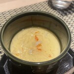 鮨なが - ズワイガニの茶碗蒸し