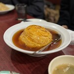 楽 - 天津飯