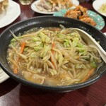 楽 - 野菜ラーメン　　