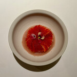 レストラン オオツ - フロマージュブランと苺のグラニテ