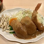 洋食屋 双平 - ミックスＡ定食 ¥1000