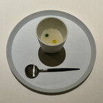 レストラン オオツ - あやめ雪かぶのピューレ