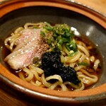 ウエストパパ - 超レアメニューの猪ラーメン