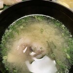 鮨よし - 味噌汁