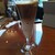珈琲茶館 集 - ドリンク写真:美味しそうなカフェラテ。グラスもステキでした。