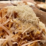 サイゼリヤ - たっぷりペコリーノチーズのパルマ風スパゲッティ