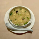 中国料理 四川飯店 - 玉子とキクラゲのスープ