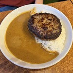 カレーの二重丸 小戸店 - ハンバーグ300g