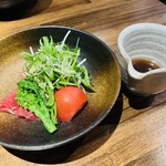 目白　咲き - 低温調理の鴨の野菜