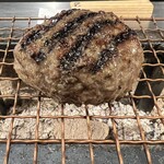 挽肉と米 - ハンバーグ　アップ