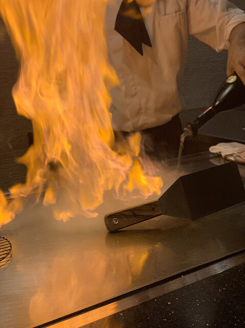 鉄板ステーキ KIKUZEN - 旭川（鉄板焼き）の写真