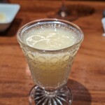 銀座かつかみ - パイナップルジュース