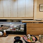 Sushi Ebi Hara - カウンター