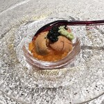 京橋 天冨良と鮨 いしい - 小丼　生ウニといくらとキャビア