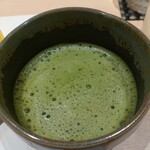 大宮 鮨 貴山 - 抹茶。