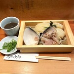 うどん 萬田次郎 - 濃厚貝汁つけ3