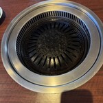 藻南大門 - ロースターで焼きます