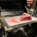 Nikukappou Hikari - コースで使用されるお肉
