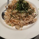 個室×鉄板居酒屋 鉄神 - 木の子の炊き込み飯