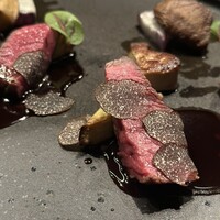 HIKARI - 蝦夷鹿とフォアグラ-黒トリュフのせ-