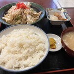 Masudaya - 野菜炒め定食900円