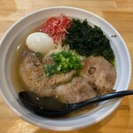 至高の出汁と麺 たかや - 特製塩らーめん 1200円