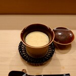 日本橋蛎殻町 すぎた - 海鼠腸の茶碗蒸し