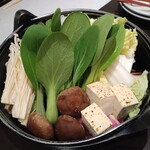 TEKIZAN - 牛鋤焼の野菜盛合わせ