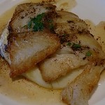 アロッサ - 白身魚のソテー　焦がしアンチョビバター