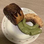 ジャックインザドーナツ イオンモール京都五条店 - ニューヨークロールチョコカスタード、抹茶きなこファッション