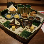 日本料理 潤花 - 焼き物八寸