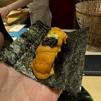 鮨 かぐら - 雲丹キャビアの手巻き