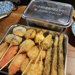 Kushikatsu To Yakitori No Omise Uchiwa - 