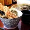 舞天 - 料理写真:ミニ天丼の麺セット