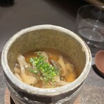 Yakitori Kokure - キノコの餡がかかった茶碗蒸し