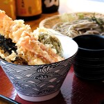 舞天 - ミニ天丼の麺セット