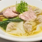 Ramen Hachino Ashiha - ちゃーしゅーわんたん麺