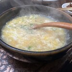 焼肉 かっぱ梶岡 - たまごスープ