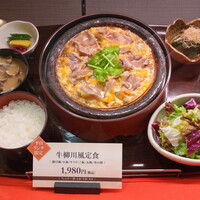 荒井屋 そごう横浜店 - Sample：いただいたのは“牛柳川風定食”