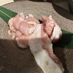 近江焼肉ホルモンすだく - セセリ＆トントロ定食