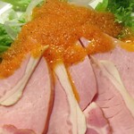 串でん わいわい - 夢一喜のハムサラダ