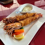 レストラン・オークラ - 大きな海老フライ
