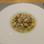 フィエルテ - 白子と白いんげん豆