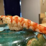 Sushi Rakuzayano Ki - 車エビデカすぎ！