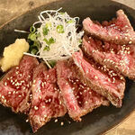 Wagyu beef tataki ponzu sauce