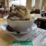 麺ノ虎次郎Z - 虎次郎ラーメン大盛り(300g)¥1089野菜マシあぶらマシマシ