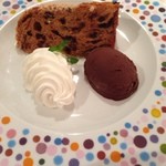 ソル レヴァンテ - パネットーネ ピエモンテーゼ チョコレートジェラート 生クリーム